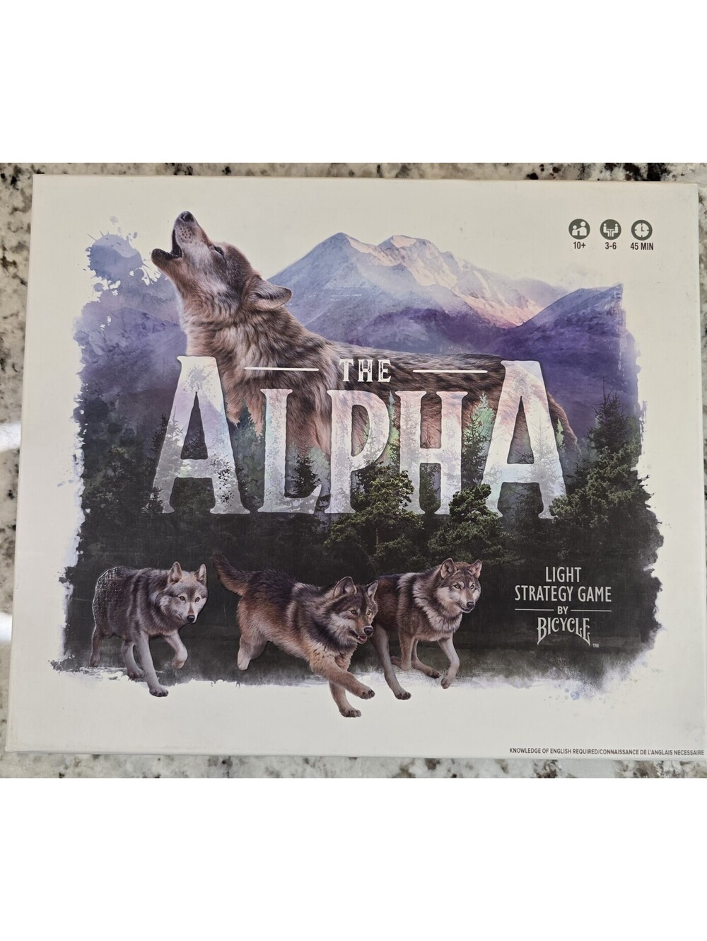 The Alpha Board Game Light Strategy Game by Bicycle